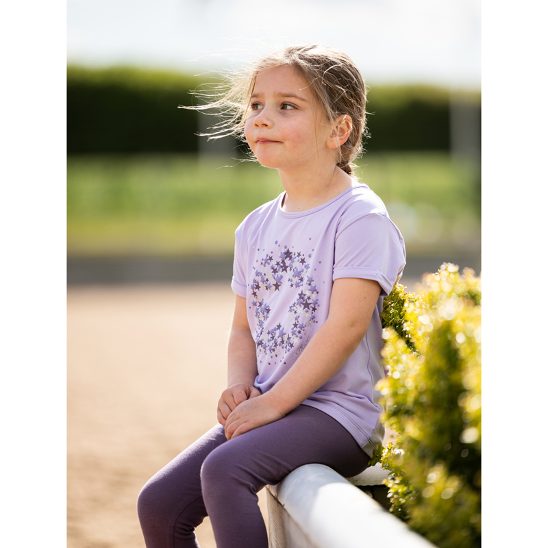 Mini LeMieux Lexi T-Shirt - Wisteria-3
